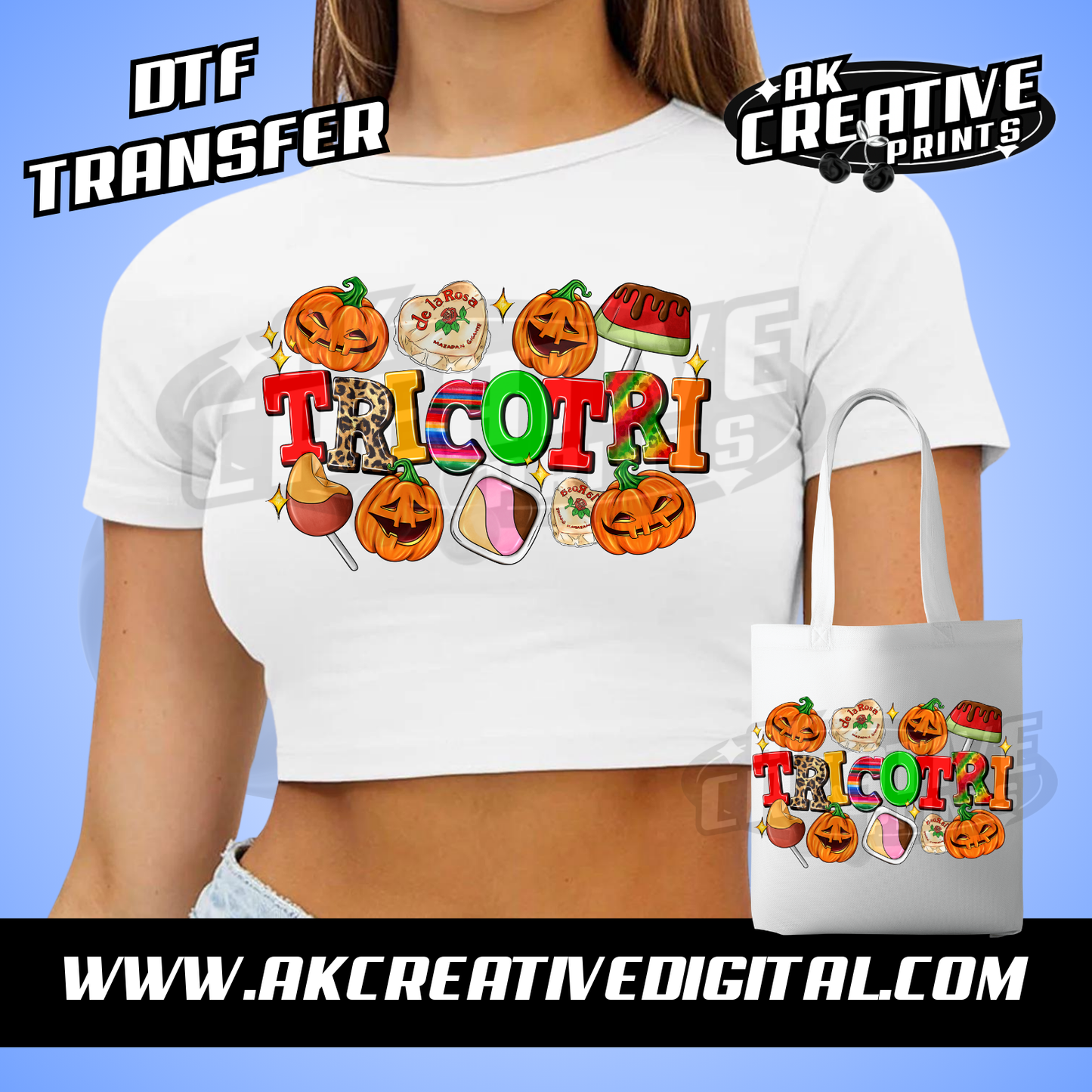 Mexican Trick or treat DTF